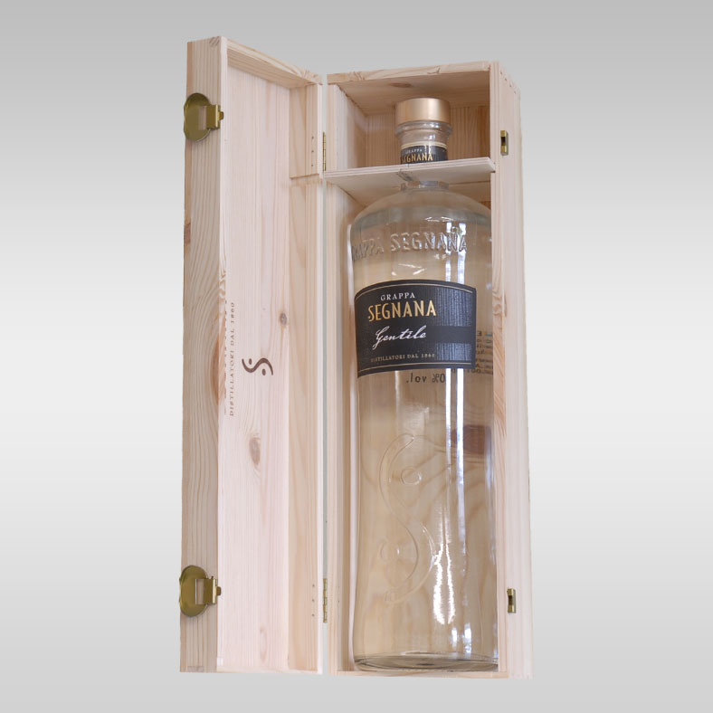 cassettina in legno con grappa segnana
