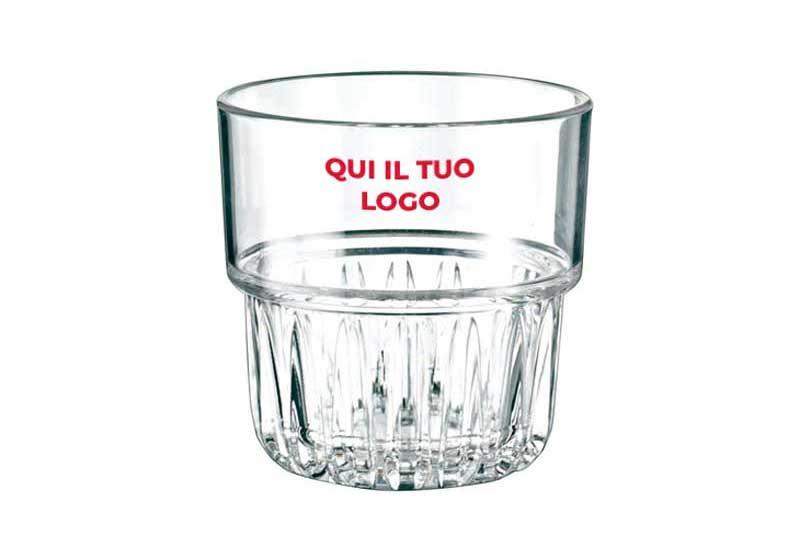 bicchiere logo personalizzato